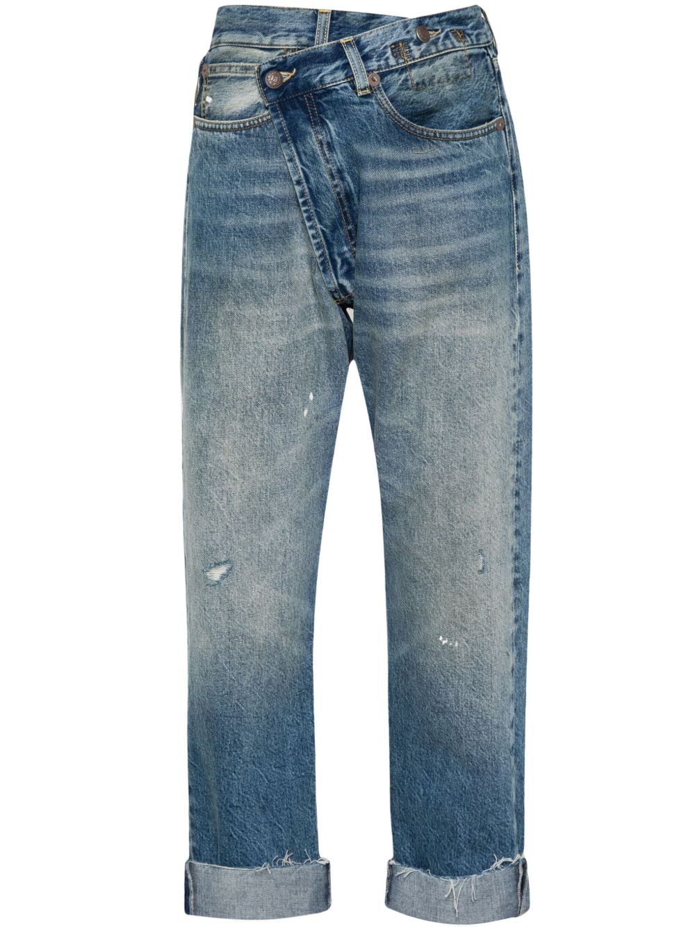 Jeans Crossover in blu R13 - donna 