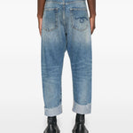 Jeans Crossover in blu R13 - donna 