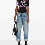 Jeans Crossover in blu R13 - donna 