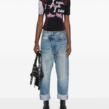 Jeans Crossover in blu R13 - donna 