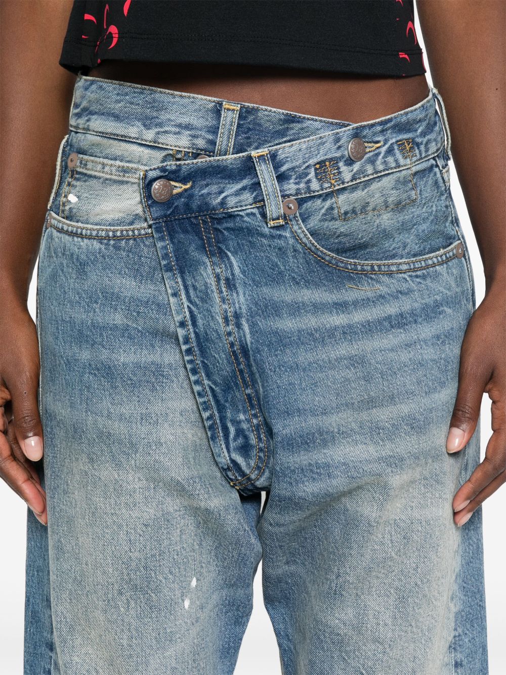 Jeans Crossover in blu R13 - donna 