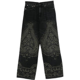 Jeans Damon Paisley in grigio R13 - donna 
