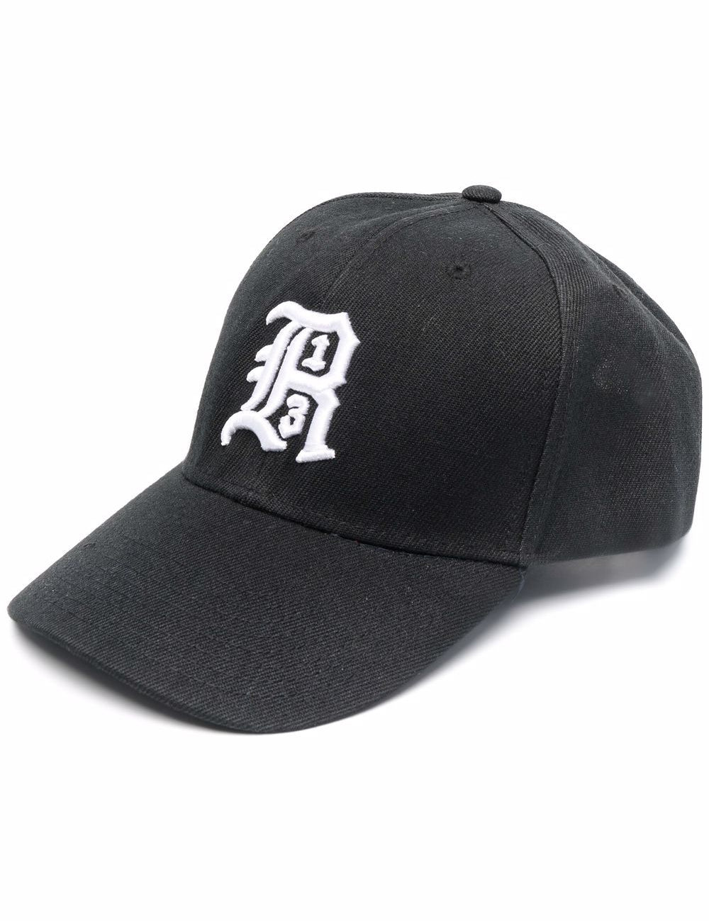Cappello da baseball con ricamo in nero R13 - donna 