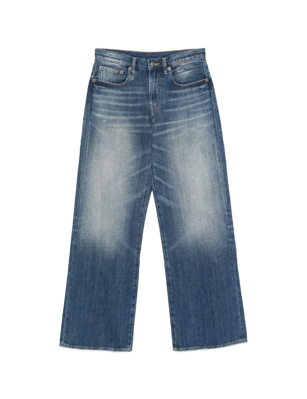 Jeans D'arcy a gamba ampia in blu R13 - donna 