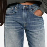 Jeans D'arcy a gamba ampia in blu R13 - donna 