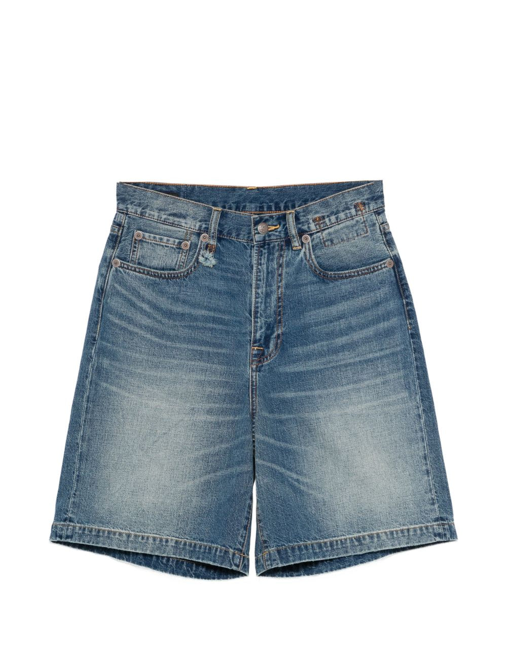 Pantaloncini di jeans a cinque tasche in blu R13 - donna 