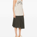 Canotta stampata new york in beige R13 - donna 