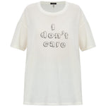 T-shirt con stampa in bianco R13 - donna 