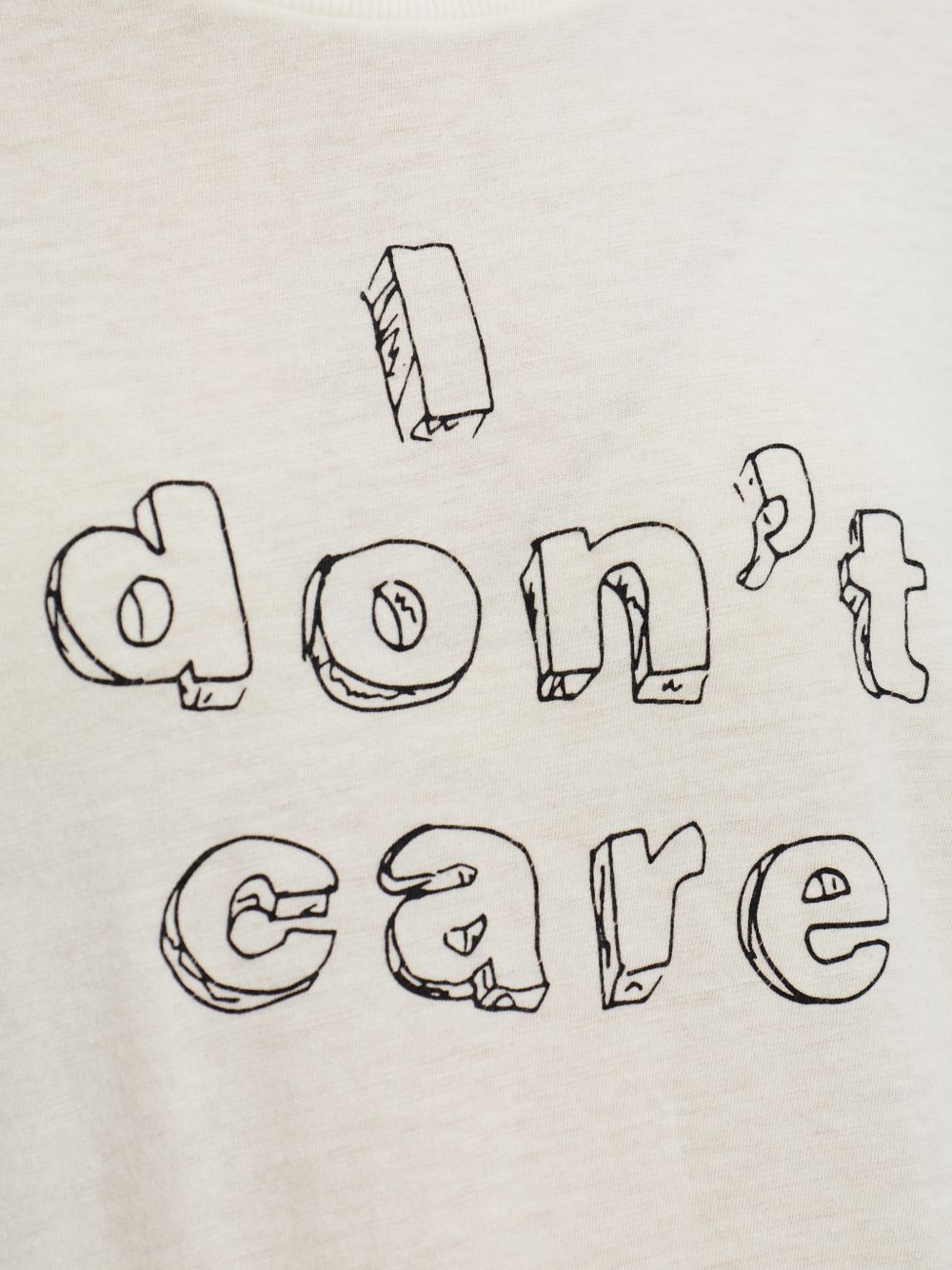 T-shirt con stampa in bianco R13 - donna 