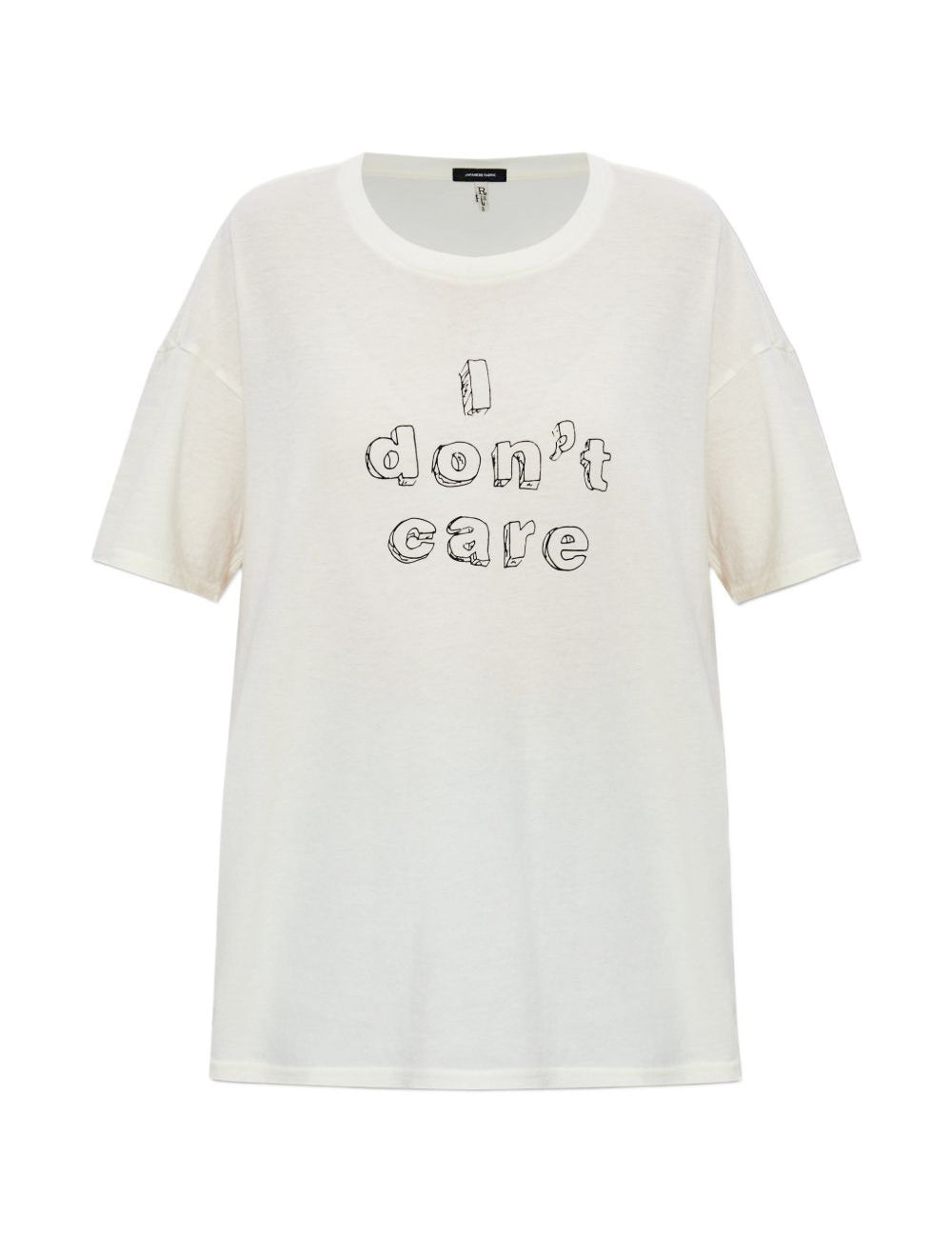 T-shirt con stampa in bianco R13 - donna 