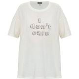 T-shirt con stampa in bianco R13 - donna 