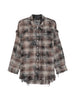 R13 - Women's Tartan Shirt in Grey