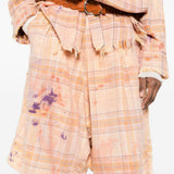 Shorts Jesse Carpenter in marrone R13 - donna 