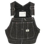 Top stile salopette in nero R13 - donna 