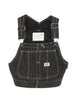 R13 Women's Black Dungaree Top