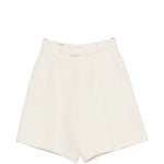 Shorts sartoriali con cintura in bianco R2w - donna 