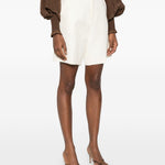 Shorts sartoriali con cintura in bianco R2w - donna 