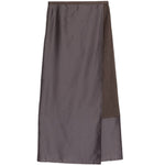 Gonna amora in organza in marrone R2w - donna 