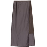 Gonna amora in organza in marrone R2w - donna 