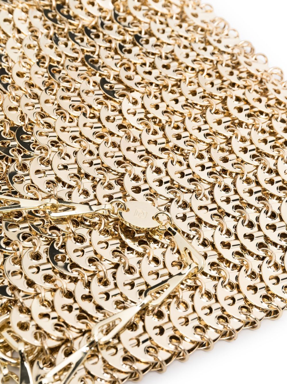Borsa Iconic Chain 1969 in oro Rabanne - donna 
