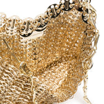 Borsa Iconic Chain 1969 in oro Rabanne - donna 