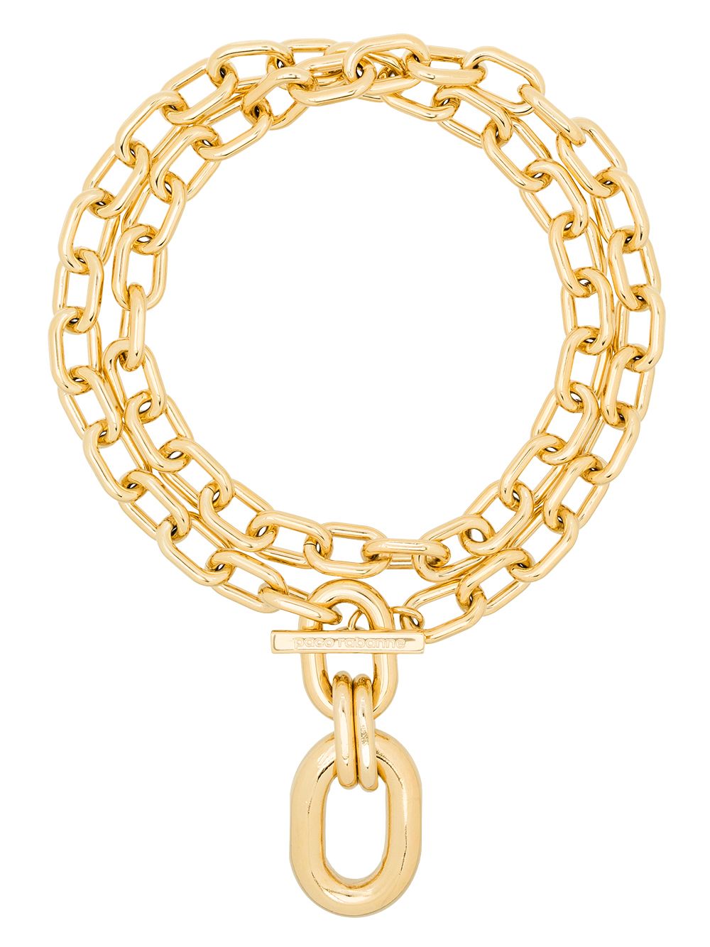 Collana con catena in oro - RABANNE donna 