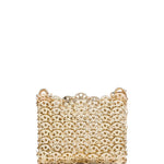 Borsa mini 1969 nano in oro Rabanne - donna 