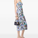 Abito midi con paillettes multicolore Rabanne - donna 