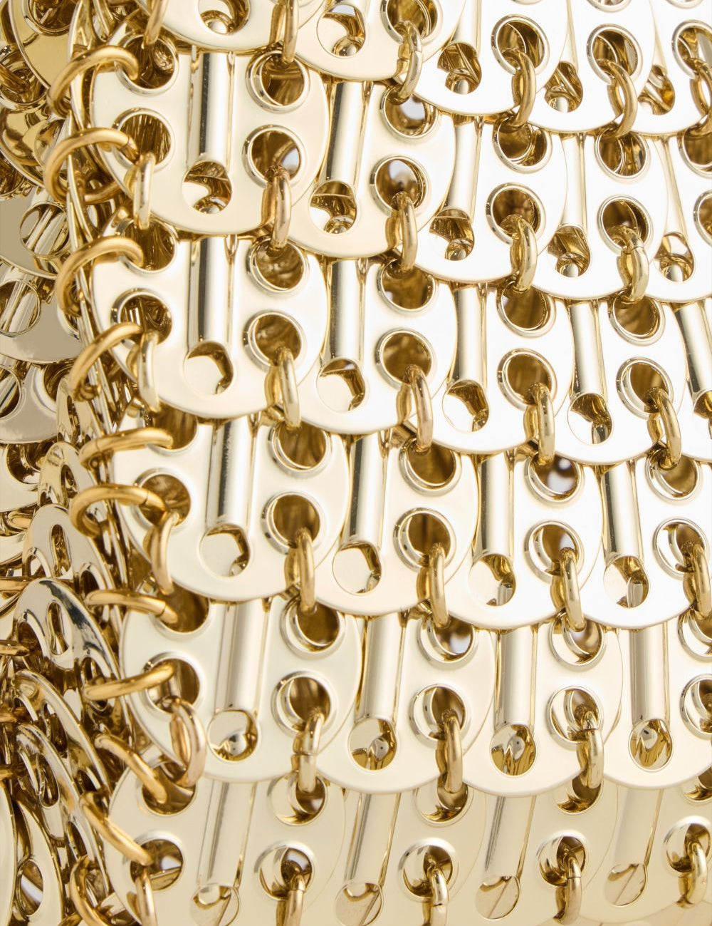 Borsa a spalla 1969 gold metal in oro Rabanne - donna 