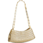 Borsa a spalla 1969 gold metal in oro Rabanne - donna 