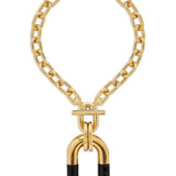 Collana Con Maglie Xl in oro Rabanne - donna 