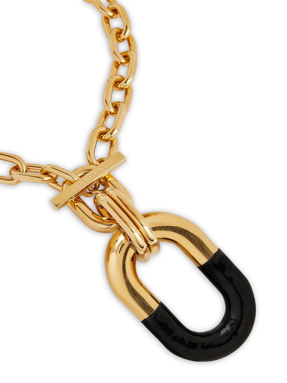 Collana Con Maglie Xl in oro Rabanne - donna 