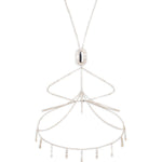 Catena con pendente in argento Rabanne - donna 