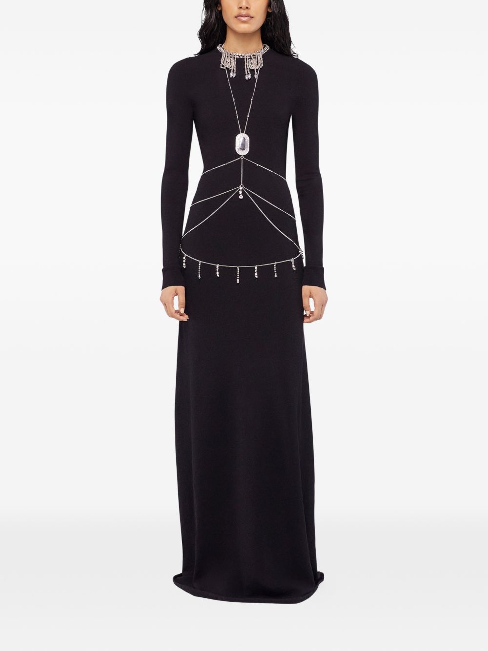 Catena con pendente in argento Rabanne - donna 