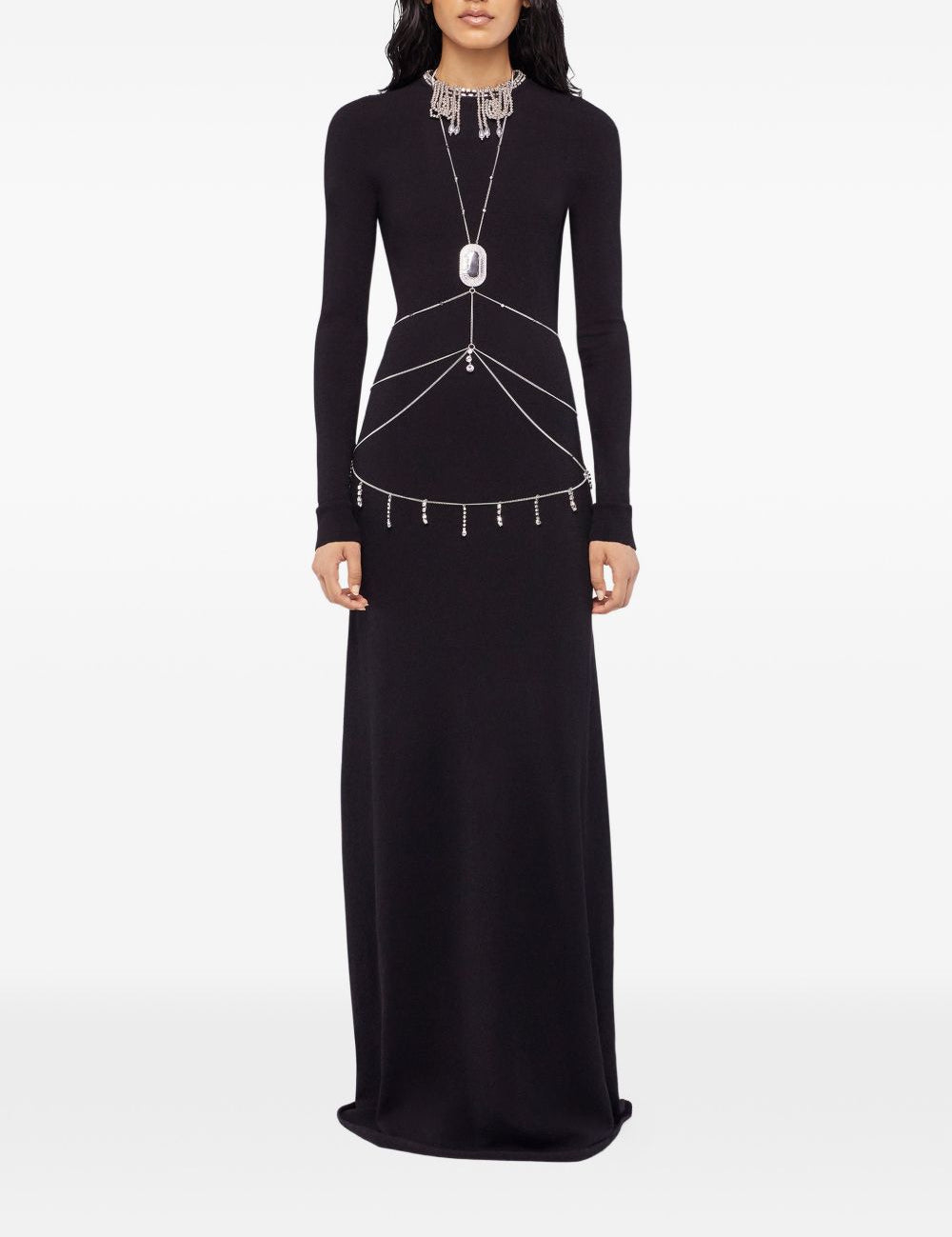 Catena con pendente in argento Rabanne - donna 