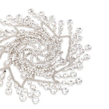 Copricapo con catena di cristallo in argento Rabanne - donna 