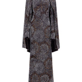 Abito con perline in nero Rabanne - donna 