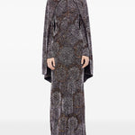 Abito con perline in nero Rabanne - donna 
