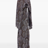 Abito con perline in nero Rabanne - donna 