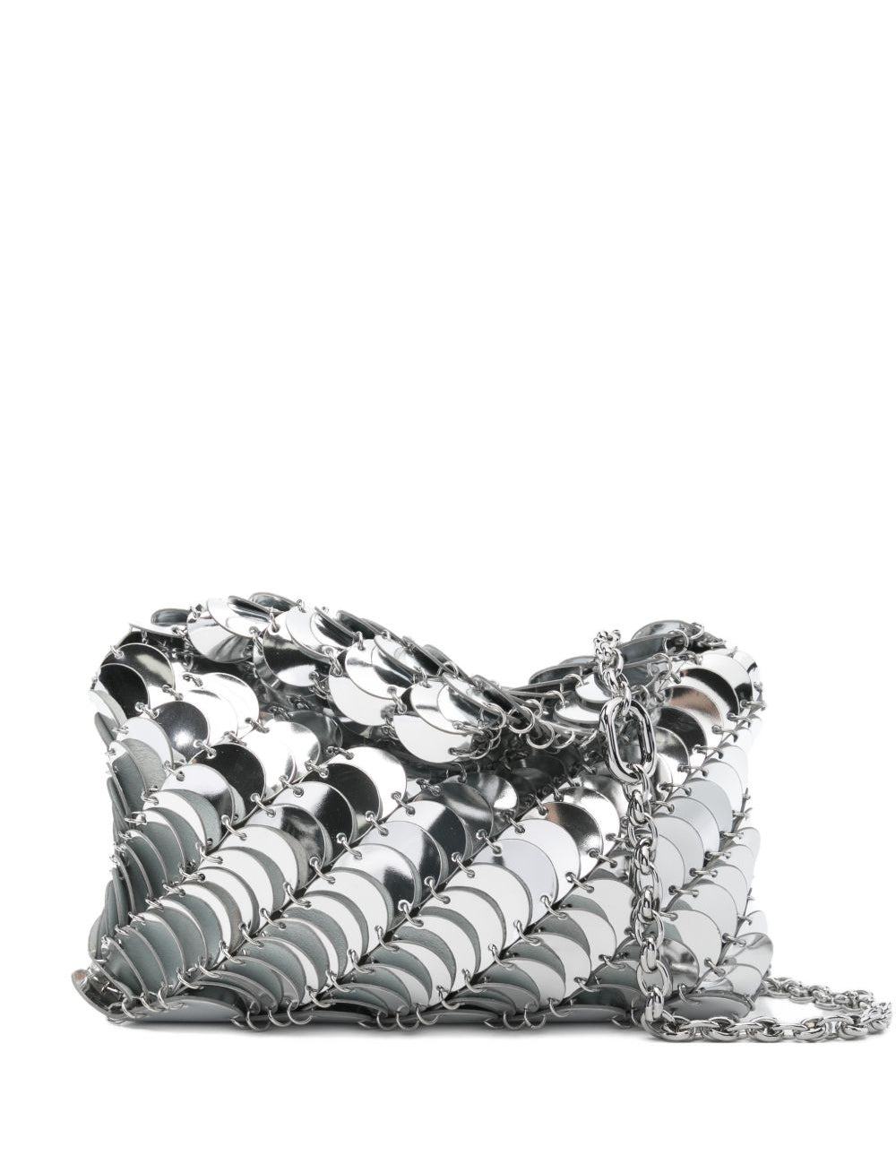 Borsa a spalla Paco night in argento  Rabanne - donna 
