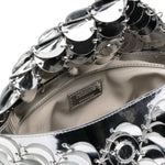 Borsa a spalla Paco night in argento  Rabanne - donna 