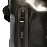 Zaino lucido con chiusura arrotolabile in argento Rains - uomo 