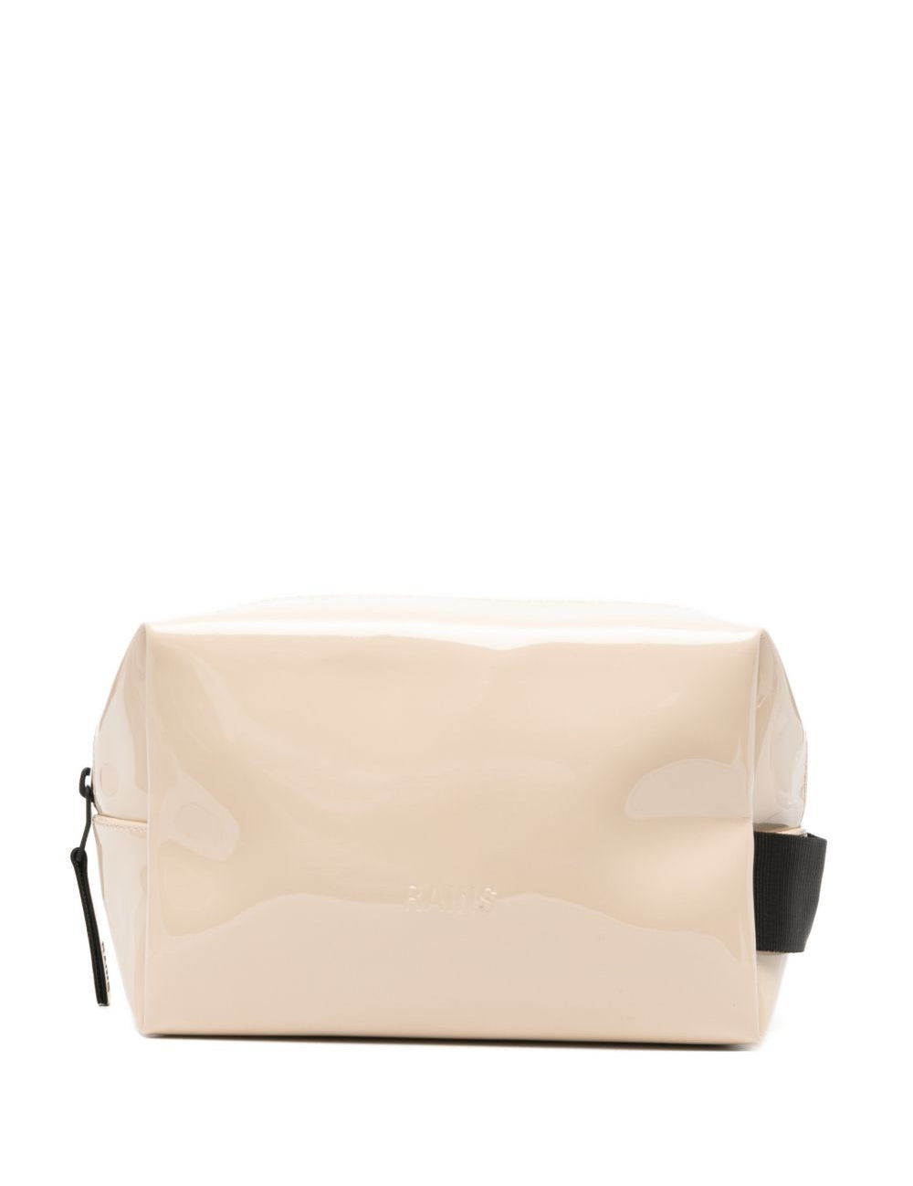 Borsello con zip in beige Rains - unisex 