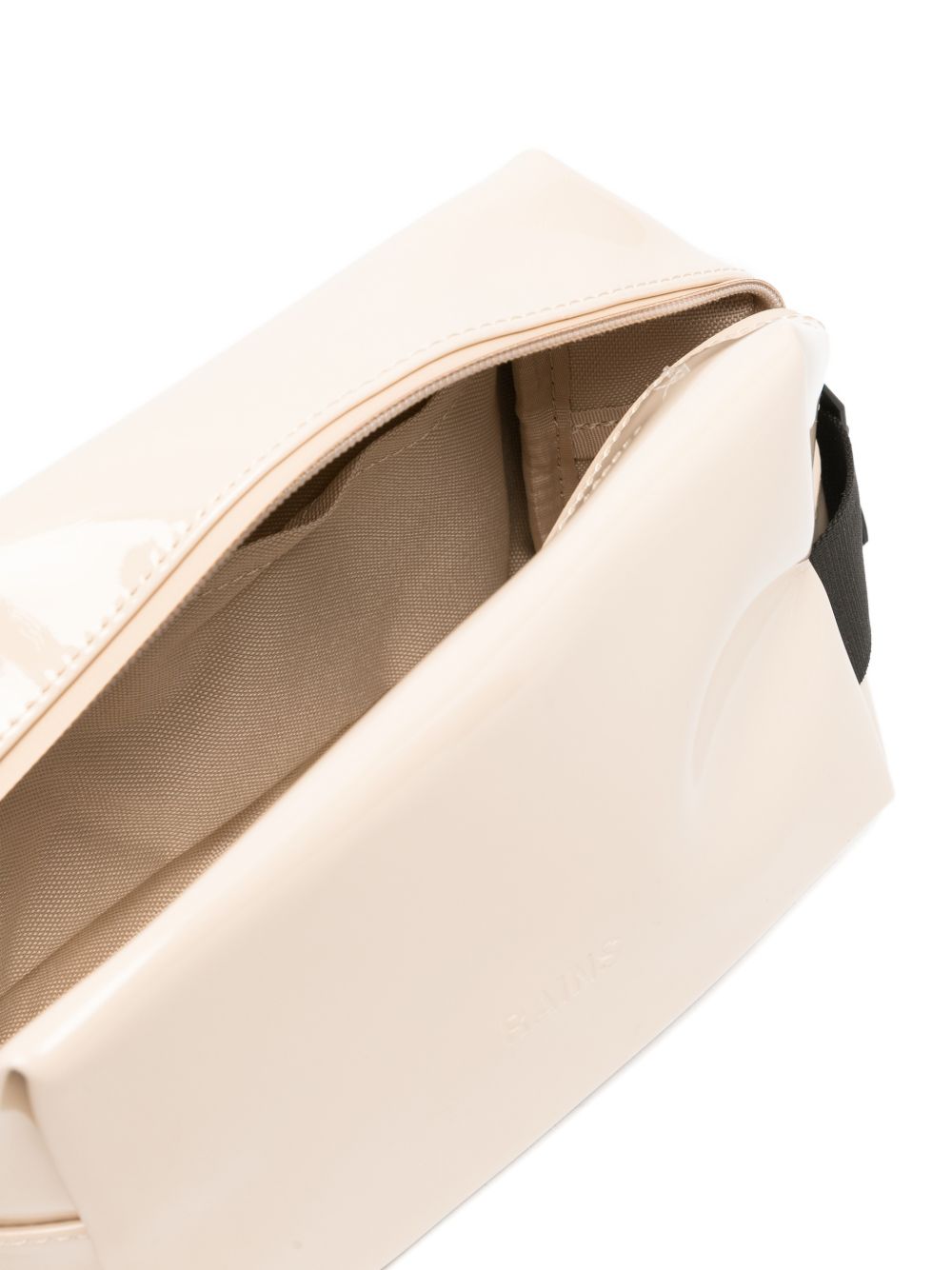 Borsello con zip in beige Rains - unisex 