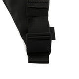 Marsupio dash con finitura opaca in nero Rains - unisex 