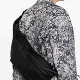 Marsupio dash con finitura opaca in nero Rains - unisex 