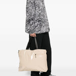 Borsa tote DASH MESSENGER in beige Rains - unisex 