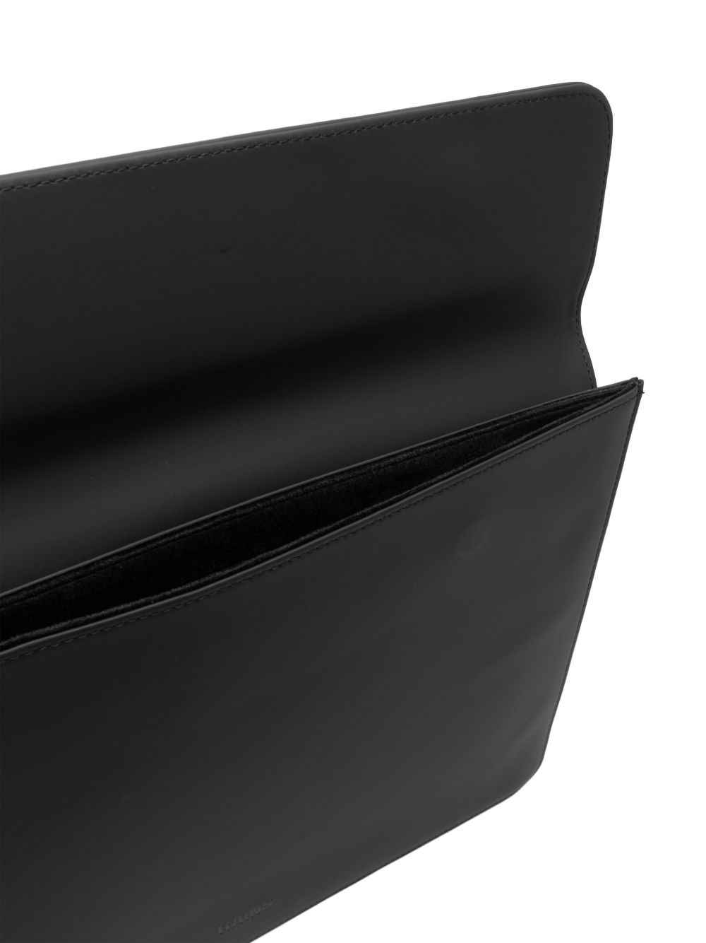 Borsa porta PC in nero Rains - unisex 
