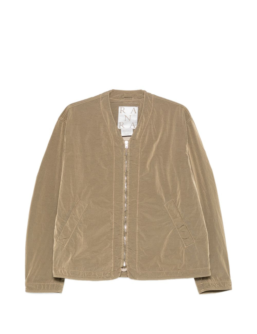 Giacca con scollo a V in marrone Ranra - uomo 