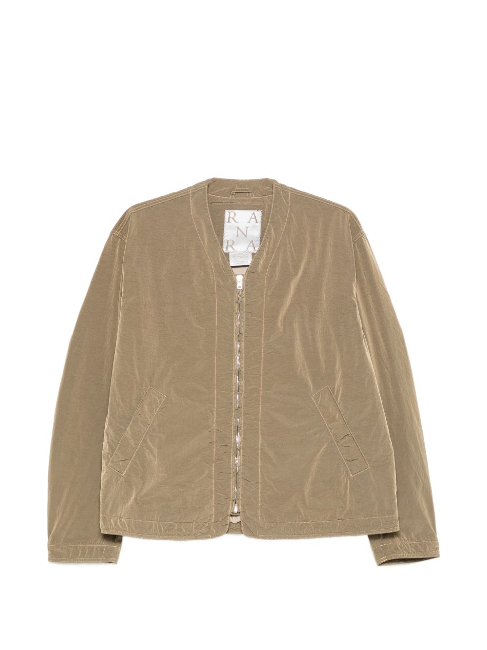 Giacca con scollo a V in marrone Ranra - uomo 